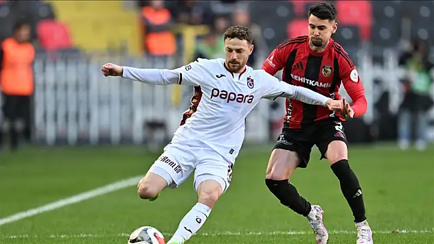 Trabzonspor Gaziantep'te 5 dakikada maçı çevirdi