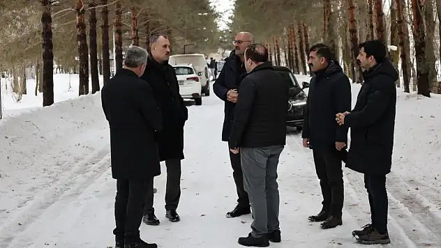TRT Park mesire alanı yenilenecek: Ağrı Valisi Bozkurt incelemelerde bulundu