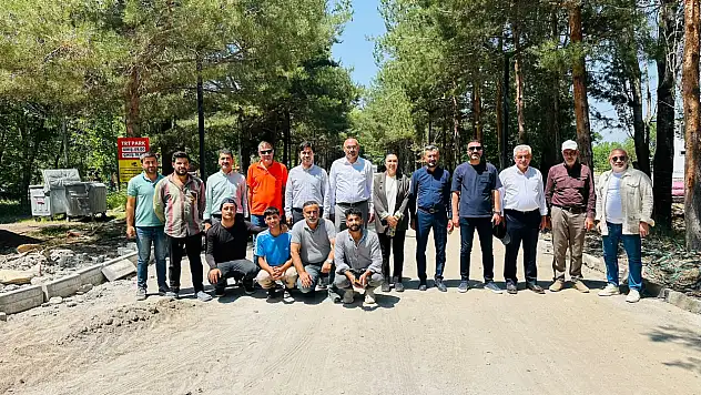 TRT Park mesire alanında çalışmalar hız kesmiyor
