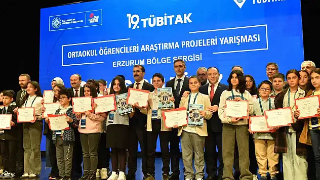 TÜBİTAK bölge finalinde Erzurum rüzgârı