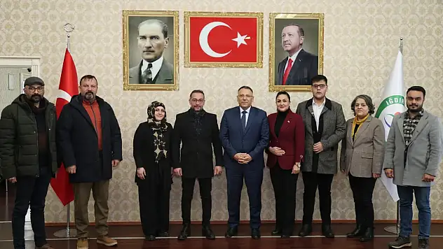 Türkiye İttifakı Partisi Iğdır İl Yönetiminden Rektör Gürel'e Ziyaret