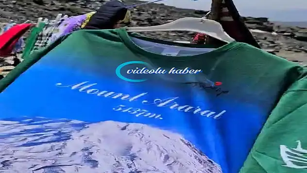 Türkiye'nin çatısında hediyelik eşya sürprizi
