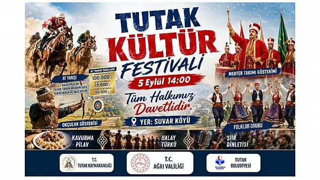 Tutak Kültür Festivali için geri sayım başladı
