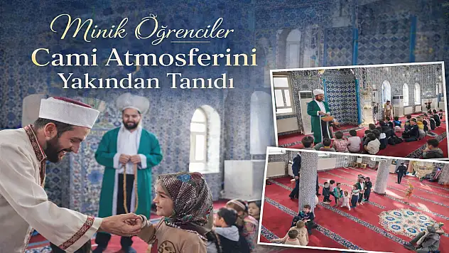 Tutak Merkez Camii çocuk cıvıltılarıyla şenlendi