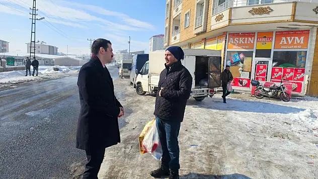 Tutak'ta esnaf ziyaretleri gerçekleştirildi