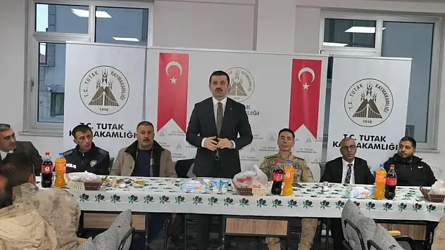 Tutak'ta Güvenlik Korucularına iftar programı