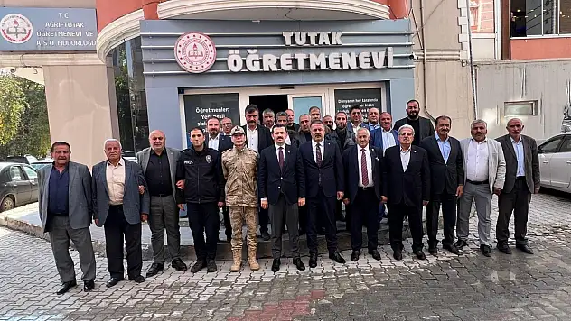 Tutak'ta muhtarlar kahvaltıda buluştu