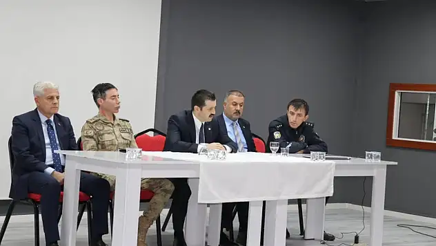 Tutak'ta okul güvenliği masaya yatırıldı