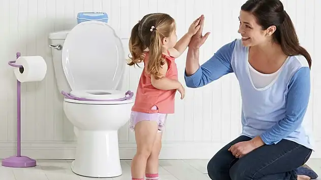 Tuvalet eğitiminde doğru zamanı çocuk belirliyor