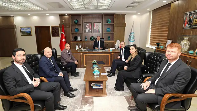 ÜNİPERSEN'den Bitlis Eren Üniversitesi Rektörü Prof. Dr. Necmettin Elmastaş'a Ziyaret