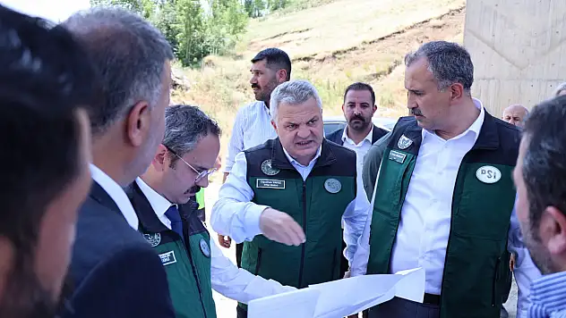 Vali Bozkurt bu kez DSİ yatırımlarını mercek altına aldı