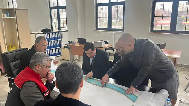 Vali Bozkurt devam eden projeleri yerinde inceledi