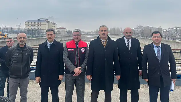 Vali Bozkurt Murat Nehri ve TOKİ konutları projesini yerinde inceledi