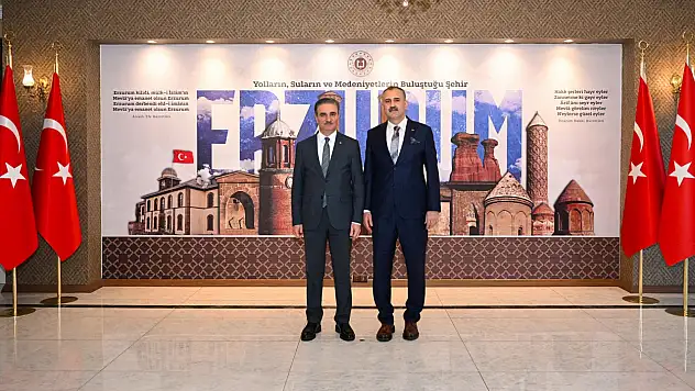 Vali Bozkurt'tan Vali Baruş'a hayırlı olsun ziyareti