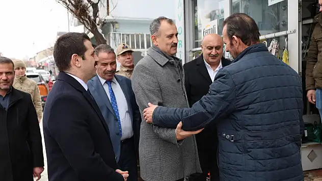 Vali Bozkurt Tutak'ta incelemelerde bulundu