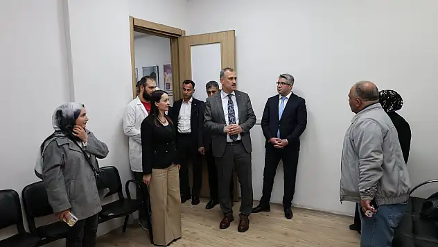 Vali Bozkurt sağlık merkezlerini ziyaret etti