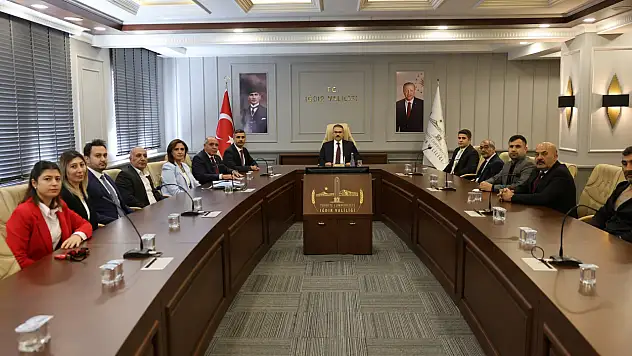 Vali Ercan Turan, Ahilik Haftası Kutlama Komitesi'ni Kabul Etti