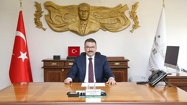 Vali Ercan Turan'dan 24 Kasım Öğretmenler Günü Mesajı