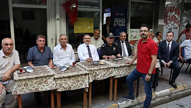 Vali Ercan Turan'dan Şehir Merkezi Esnaf ve Vatandaş Ziyaretleri