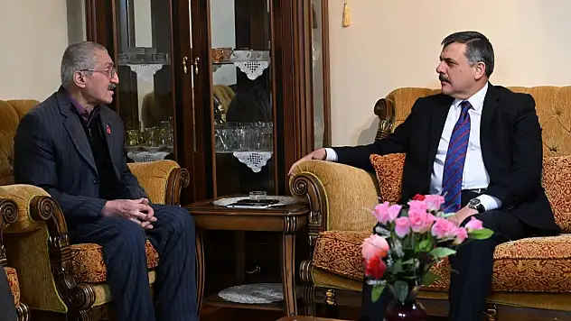 Vali Mustafa Çiftçi'den Kıbrıs Gazisi Muharrem Yırık'a Anlamlı Ziyaret