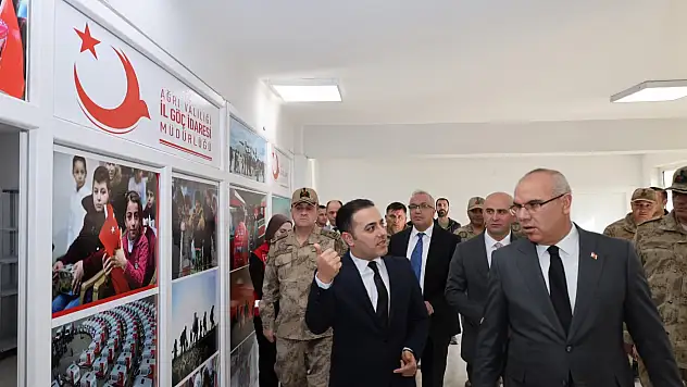 Vali Mustafa Koç, GÖKSEM'de İncelemelerde Bulundu