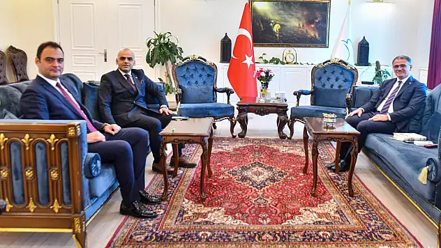 Vali Ozan Balcı, Adli Yargı Yetkililerini Makamında Kabul Etti