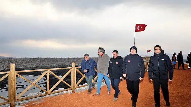 Vali Polat'tan Sarıkamış Kayak Merkezi'ne Suni Karlama Projesi İncelemesi