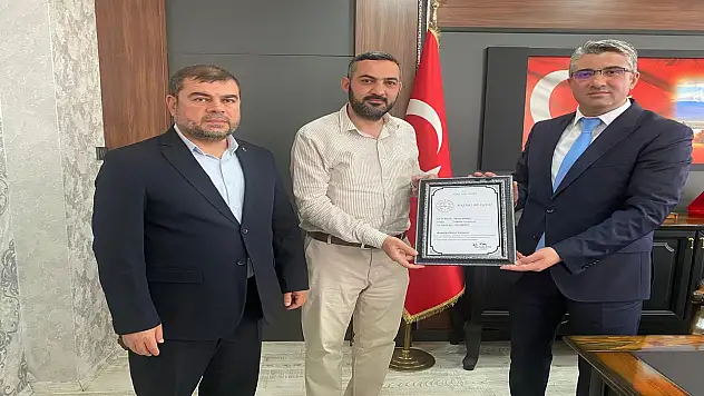 Vali Yardımcısı Çalışır'dan görev değişimi yapan müftülere teşekkür
