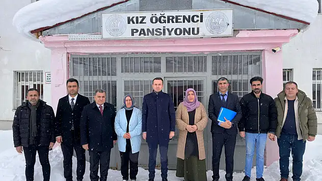 Van Çaldıran Kaymakam Bakan Öğrenci Pansiyonlarında Denetim ve İncelemelerde Bulundu