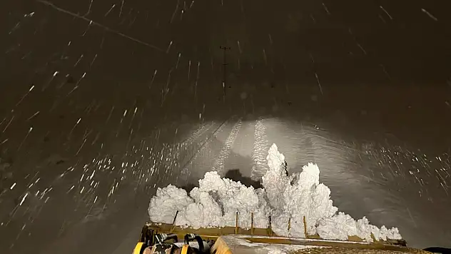 Van'da 296 Yerleşim Yoluna Kar ve Tipi Engeli