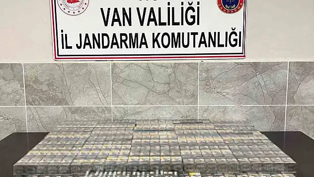 Van'da 990 Paket Kaçak Sigara Ele Geçirildi, Bir Şüpheli Gözaltında