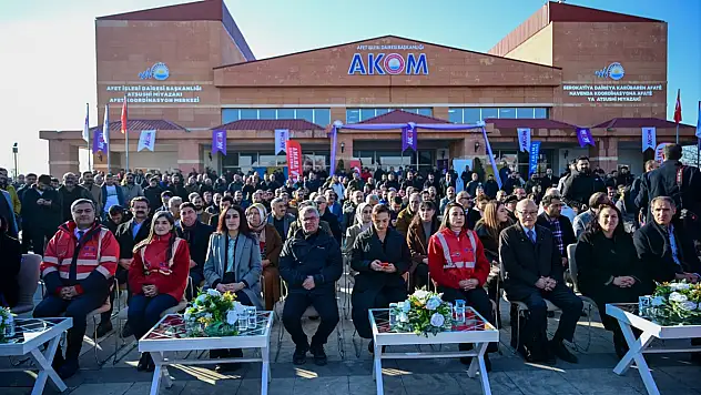 Van'da Afet Koordinasyon Merkezi açıldı