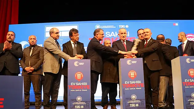 Van'da büyük kura heyecanı: 6 bin 803 ev sahibi belirlendi