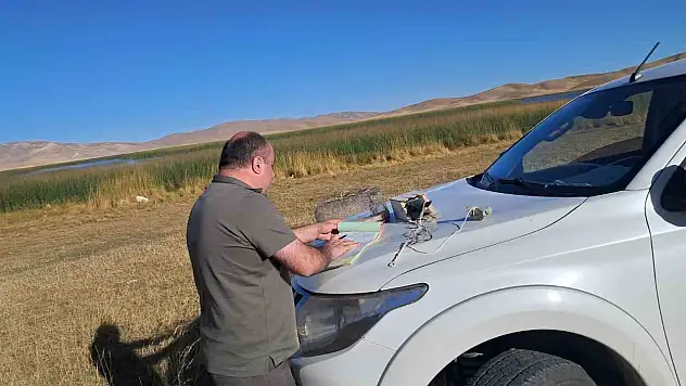Van'da canlı mühre ile av yapan şahsa 33 bin lira ceza kesildi