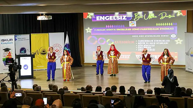 Van'da Engelsiz Yaşam İçin Farkındalık Etkinliği Düzenlendi