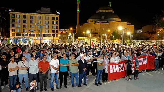 Van'da Gazze İçin Uluslararası Destek Gösterisi Düzenlendi
