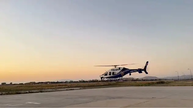 Van'da Helikopterli Operasyonda 5 Aranan Şahıs Yakalandı, Uyuşturucu ve Ceza Kesildi!