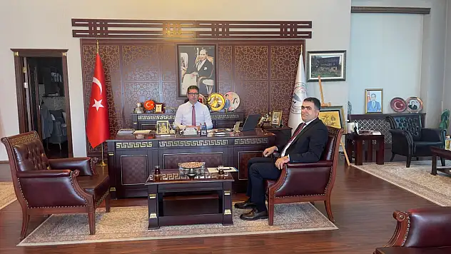 Van'da Kaymakam Murat Karaloğlu'na Ziyaret