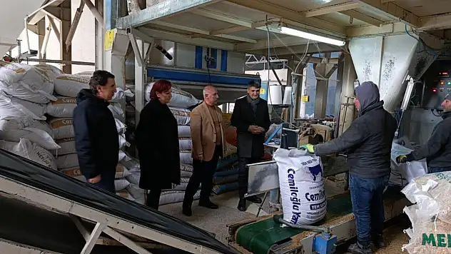 Van'da KKYDP Destekli Yem Tesisi Ziyareti