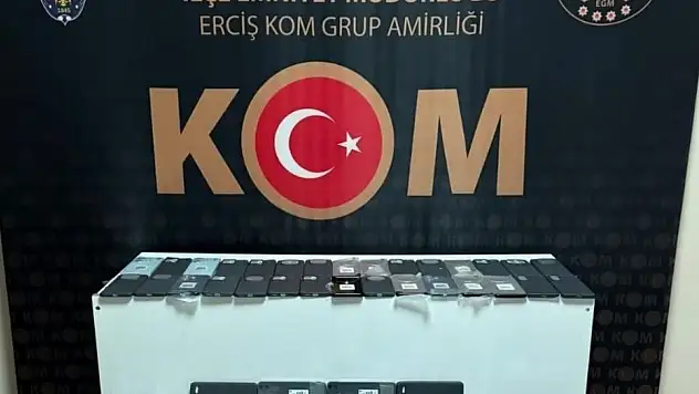 Van'da milyonluk cep telefonu operasyonu