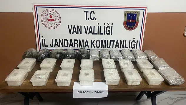 Van'da sınır hattında 21 kilo uyuşturucu ele geçirildi
