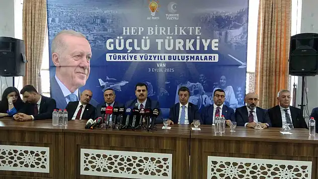 Van'da Türkiye Yüzyılı Vizyonu: Terörsüz Gelecek İçin Mücadele Devam Ediyor