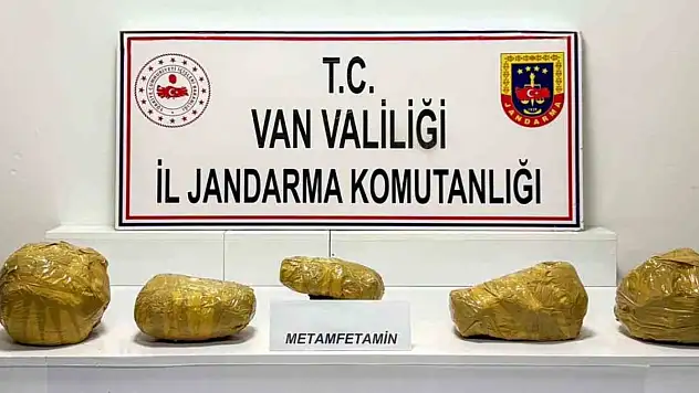 Van'da Uyuşturucu Operasyonu: 21 Kilogram Metamfetamin Yakalandı