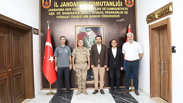 Van'da Yeni İl Jandarma Komutanına Ziyaret