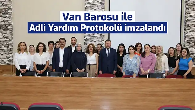 Van Edremit Belediyesi'nden kadınlara hukuki destek için protokol imzalandı