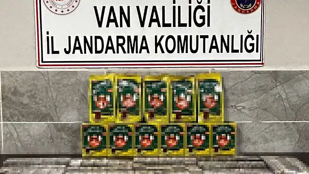 Van Gürpınar'da Bin 460 Paket Kaçak Sigara Ele Geçirildi, 5 Şüpheli Hakkında İşlem Başlatıldı