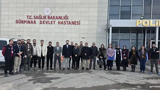 Van Gürpınar Devlet Hastanesi'nde Sağlık Tesisleri Değerlendirmesi Yapıldı