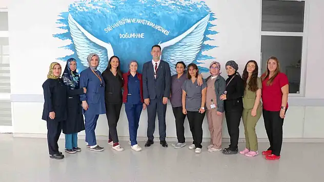 Van Hastanesi, 15 bin kadına doğum ve emzirme eğitimi vererek sağlık bilincini artırıyor
