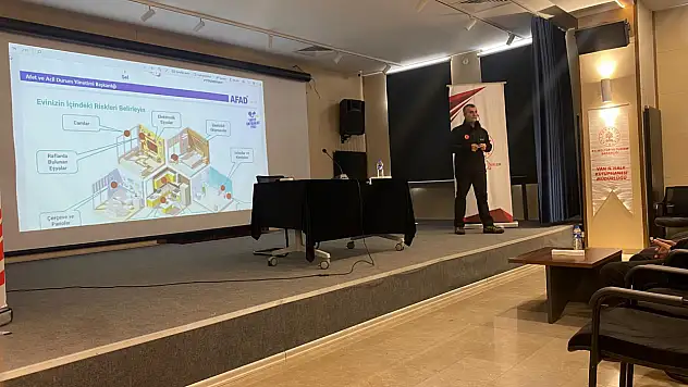 Van İl Kültür ve Turizm Müdürlüğü Personeline Afet ve Yangın Farkındalık Eğitimi