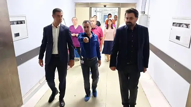 Van İl Sağlık Müdürü Op. Dr. Muhammed Tosun'dan Van Eğitim ve Araştırma Hastanesi Ziyareti